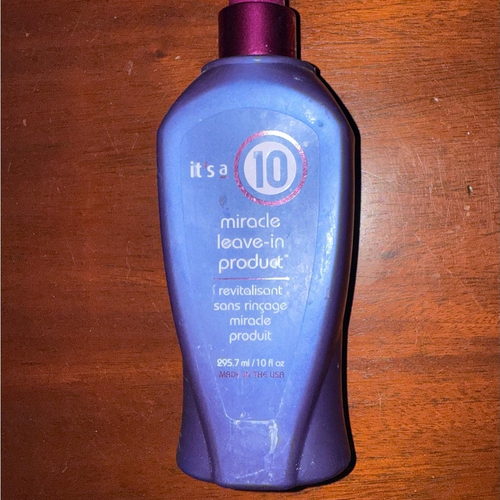 It's a 10 Miracle Leave-In Product